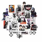 Yuckquee® Anime Tokyo Ghoul Laptop Stickers for Laptops, Car, Motorcycle, Bicycle, Luggage, Water Bottles, Guitar, Decal, Graffiti, Patches Stickers Pack (25 pcs) Mix Designs