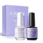 Gellen Nail Dehydrator and Primer, Hema-free Nail Prep Dehydrator & Acid-free Bond Primer for Long-lasting Adhesion Gel Polish Acrylic Powder Press-ons 3s Air Dry Nails Art Essential