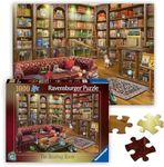 Ravensburger The Reading Room 1000 Piece Jigsaw Puzzle for Adults - 12000329 - Handcrafted Tooling, Made in Germany, Every Piece Fits Together Perfectly