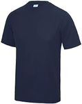 Just Cool Mens Performance Plain T-