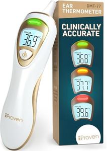 iProven - Ear Thermometer with Non-Touch Forehead Function | Superior Accuracy for Adults, Kids, Babies | Premium Digital Thermometer for Adults and All Ages