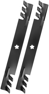 budrash 138971 Mower Blades for 42" Lawn Tractor, 138498 Gator Mulching Blades Compatible with Craftsman/Hus qvarna/Poulan Riding Mower, Replace 127843, 134149, 138971, 2 Pack