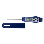 Taylor Precision Products 9877FDA Compact Waterproof Digital Thermometer, 2.81" Stem Length with an Fda Recommended 1.5mm Probe Diameter, Blue