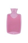 Fashy Rose Single Ribbed Hot Water Bottle, 0.8 Litre