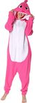 Markest Onesie Unisex Adult Pajamas Animal Rose Red Shark Cosplay Costume Sleepwear M