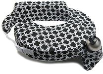 My Brest Friend 100% Cotton Nursing Pillow Original Slipcover – Machine Washable Breastfeeding Cushion Cover - Pillow not Included, Black & White Marina