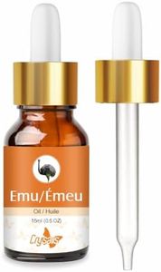 Crysalis Emu (Dromaius Novaehollandiae) Oil|100% Pure & Natural Undiluted Essential Oil Organic Standard for Skin & Hair Care|for Face & Skin| Improves Hair Texture & Smoothness - 15ML with Dropper