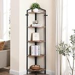 Homfurn 5 Tier Corner Shelf, Indust