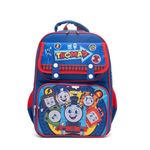 Ruz - Thomas and Friends Large School backpack with Padded Back and Adjustable Straps, Blue, A28253, Blue, L, Backpack