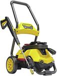 Stanley SLP2050 2050 psi 2-in-1 Electric Pressure Washer Mobile Cart Or Detach Portable Use with Detergent Tank, Yellow, Medium