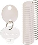 Master Lock 7116D Plastic Key Tags, 20 Per Bag
