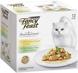 FANCY FEAST Inspirations Adult Wet Cat Food Chicken Variety Pack 24x70g