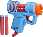 NERF Roblox - Mad City: Plasma Ray Dart Blaster - Code To Unlock In-Game Item - 2 Nerf Elite Darts - Inspired By Roblox Video Game - Outdoor Games and Toys for Kids - Boys and Girls - F2497 - Ages 8+