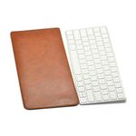 Laprite Leather Case Sleeve Protector for Apple iMac Magic Wireless Bluetooth Keyboard MLA22L/A (A1644, 2015 Released) - Light Brown