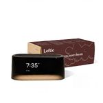 Loftie Alarm Clock, Bluetooth Smart Clock with Speaker for Custom Alarms, Wellness Content, White Noise and Nature Sounds, Smart Alarm Clock with Built-in Adjustable Night Light, (Black Top)