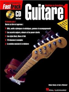 Blake neely : fasttrack - guitare 1 (f) - version francaise - recueil + cd