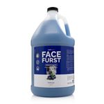 Bark2Basics Face Furst Scrub Dog Shampoo | 1 Gallon, Exfoliates and Gently Cleans Facial Area, Helps Remove Tear Stains, Washes Away Impurities and Dead Skin Cells, Blueberry Fragrance