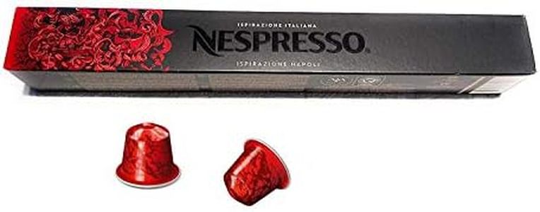 Nespresso Limited Edition Ispirazione Italian Napoli Espresso Coffee Pods (1 Sleeve, 10 Pods)