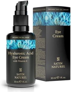 Crema Contorno de Ojos Mujer Acido Hialuronico Vitamina E 30ml – Antiojeras, Antiarrugas y Hidratacion - Efecto inmediato - Rellena Arrugas en Face y Contorno de Ojos – Satin Naturel