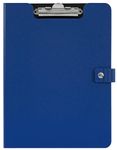 Merangue Portfolio Polyfoam Clipboard with Bulldog Clip, 9.5 x 12 Inches, Letter Size, Blue