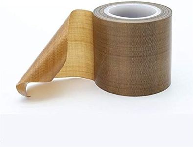 Good news PTFE Coated Fiberglass High Temperature Tape with Silicone Adhesive Cloth, Release Surface on Heat sealers, 2" Width x 11 Yard Roll