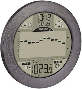 TFA Dostmann Meteomar Weather Station, 35.1124.10, Temperature/Humidity, Radio Clock, Anthracite