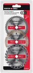 Porter Cable PC338MULTI 3 pack Circular Saw Blades 3-1/2"