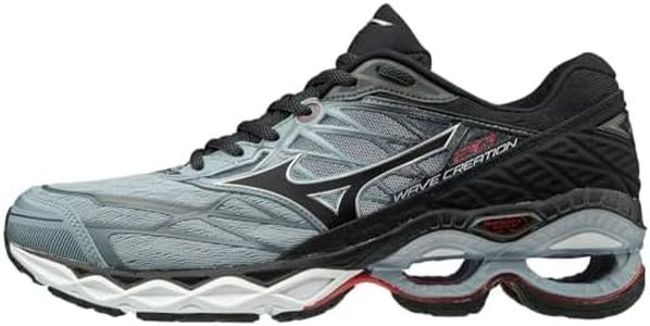 Mizuno Women's Wave Creation 20 Running Shoe, Sky Gray-silver, 8.5 US