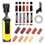 Laminate Floor Repair Kit - Hardwood Vinyl Furniture Floor Repair Kit Wax Wood Touch Up Marker Wood Filler - Restore Any Scratches, Cracks, Stains for Wooden Door, Floors, Table, Cabinet.