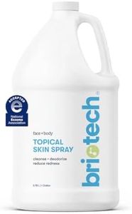 BRIOTECH Topical Skin Spray, Hypochlorous Acid for Sensitive Skin, HOCl Facial Mist, Full Body Support Against Irritation, Calm Redness, Soothe Foot & Scalp, 1 Gallon Refill (1 Pack)