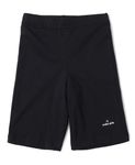 Jockey Girls' Slim Fit Sports Shorts (SG03-0105_Black_10)