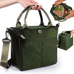 KARRICO Sport Lunch Bag - Green Premium Insulated & Leakproof Lunch Bag, BPA-Free & Odor Resistant - Ideal for Christmas Gifting, Holiday Travel & On-the-Go Meals