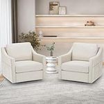 HOMREST Swivel Accent Chair Sets of