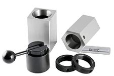 Accusize Industrial Tools Collet Block Chucks for 5C Round, Hex Or Square Collets, 2250-2080