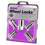 McGard 24215 Chrome M14 x 1.5 Thread Size Cone Seat Wheel Lock Set, (Set of 4)