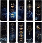 30 Pieces Space Moon Magnetic Bookmarks Galaxy Bookmark Starry Sky Clip in Bookmark Page Book Marker for Kids Teens Students Teachers Reading School Library Office Accessories, 10 Styles