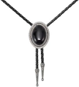 SANSTHS Bolo Tie for Men Cowboy Tie Native American Retro Western Necklace Cowboy Cowgirl Accessories for Men Women