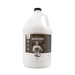 Bark2Basics DeShedding Dog Conditioner, 1 Gallon - Combats and Reduces Shedding, Removes Undercoat, Fights Excessive Hair Shed, Omega 3 and 6 Rich, Strengthens The Hair Follicle, Natural, USA Made