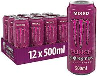 Monster Mixxd Punch Carbonated Energy Drink With A Refreshing Punch Taste 500ml (Pack Of 12)