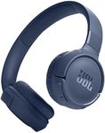 JBL Tune 520 Bluetooth On-Ear Headphones, Blue