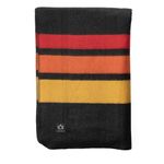 Arcturus Rainier Wool Blanket - 4.5lbs Warm, Heavy, Washable, Large | Great for Camping, Outdoors, Survival & Emergency Kits (Sunset Peak)