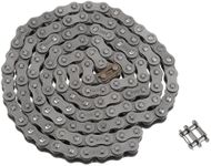 uxcell 08B Metric Standard Roller Chain, 5 Feet Carbon Steel Chains 1/2" Industrial Roller Chain Drive Chain for Motorcycle Bicycle Industrial Machinery -120 Links