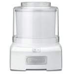 Cuisinart Cool Scoops Ice Cream Maker | Homemade Gelato & Ice cream machine in 25 Mins | Sorbet Maker | Frozen Yogurt Maker | Family size | 1.4L churning bowl | ICE21, White