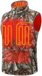 Venustas Heated Hunting Vest For Men, 20-Hour Runtime, Rechargeable Heated Camo Vest with Battery Included