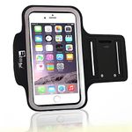 Premium iPhone 7 / iPhone 8 Armband with Fingerprint ID Access. Phone Arm Case Holder for Running, Gym Workouts