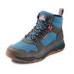 Kodiak Men's Mid-Cut Skogan Waterproof Hiking Boot, Grey/Teal, 12 Medium