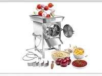 Budhrani® by Master Machines Stainless Steel Commercial Wet Mill Grinder Gravy Machine, Ginger Garlic Paste Maker - Catering - Hotel Industry Machine for Wet Grinding - Single Phase 220V (3 HP)