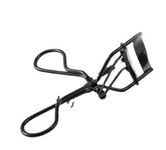 Professional Ergonomic Eyelash Curler for Long-Lasting Natural Curls, Comfortable Grip, Eye Makeup Tool for Women (3.5x10cm, Black)