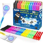 Joycover Invisible Ink Pen, 28PCS Spy Pen for Kids with UV Light Magic Marker for Secret Message, Birthday Party Favors for Kids, Classroom Prize Goodie Bag Stuffers, Christmas Gift for Boys Girls