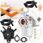 QAZAKY FE290 Carburetor + Fuel Pump Compatible with Golf Cart Club Car DS Precedent Turf Carryall Kawasaki FE290 Engine 1016478 1018056-01 1019056-01 17561 1016438 1016439 1016440 1016441 Carb 1998-UP